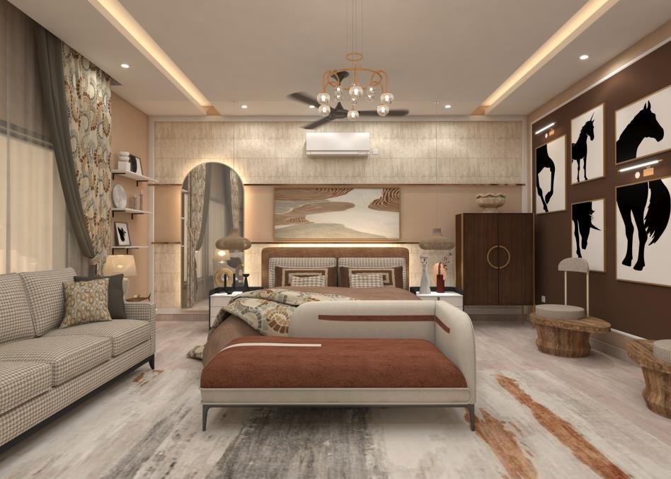 Space planning and conceptualization by Biaas Interior